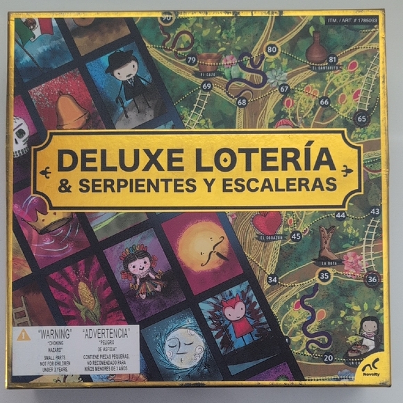 Ace Novelty Other - Deluxe Lotería & Serpientes y Escaleras Board Game